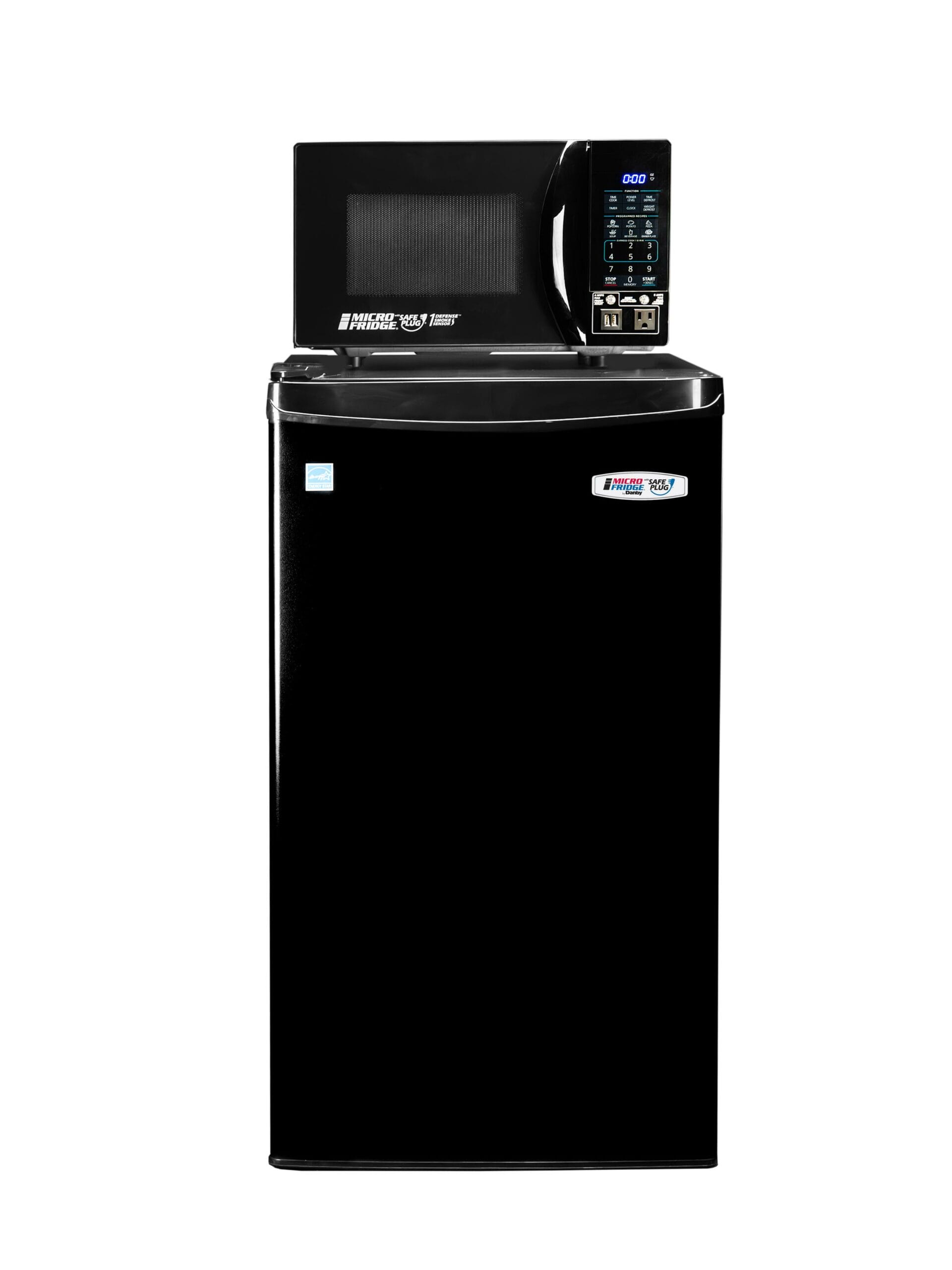 Invel MIG3ヒジャブブラック MicroFridge 3.3 cu. ft. Combination Unit in Black (Unassembled